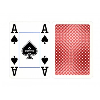 Copag 4 Corner pokerio kortos (Raudonos)